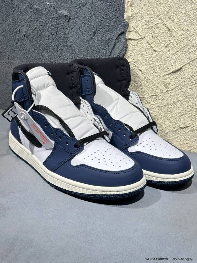 Air Jordan 1 High Og Lost & Found 高帮 做旧芝加哥 Aj1 乔丹1代 Aj1 乔1 高邦 做旧氧化 乔丹篮球鞋系列 鞋款采用白