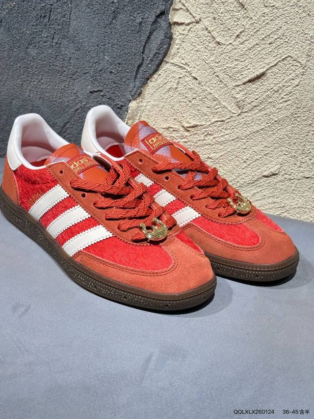 马年限定 阿迪 Ad Originals Handball Spzl 手球运动员系列百搭休闲运动板鞋Kj6299 Qqlxlx260124 DDD