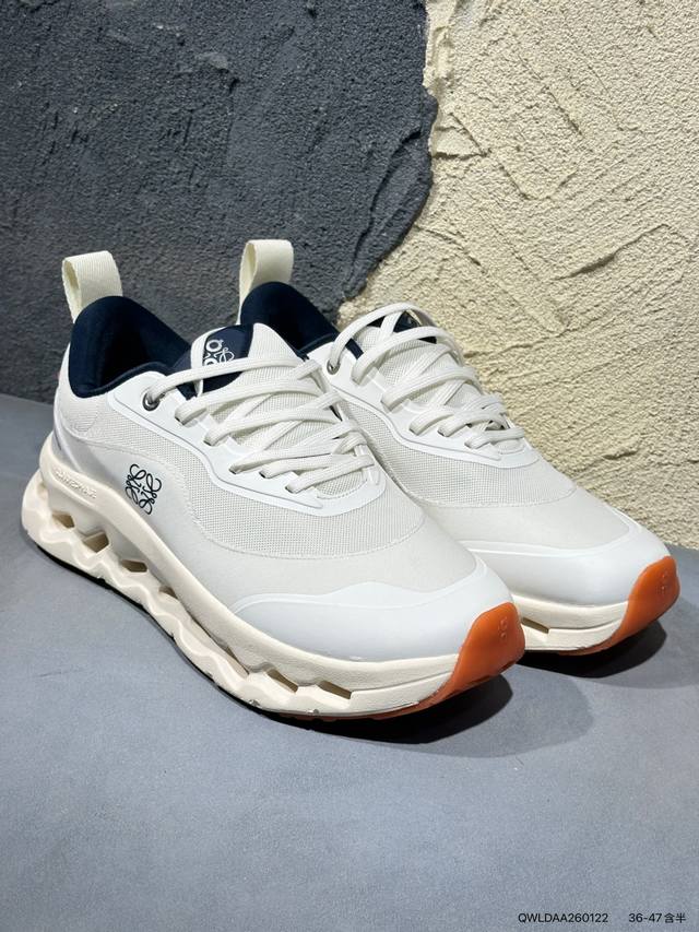 新品上市实拍 DDD 罗意威Loewe Ballet Runner 2.0 Sneakers 芭蕾舞2.0系列阿甘复古风德训薄底百搭休闲运动鞋 Max推荐版本