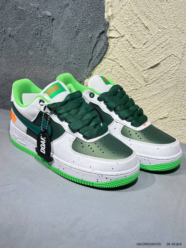 Nike Air Force 1 Low 白蓝 DDD 原楦头原纸板 打造纯正空军版型 DDD 专注外贸渠道 全掌内置蜂窝气垫 DDD 原盒配件 原厂中底钢印、