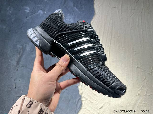 阿迪达斯 Adidas Climacool 1 清风一代中国红黑武士空调网面慢跑鞋系列S75927 Qwldcl260119 DDD