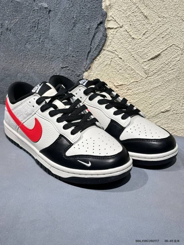 新品上市实拍 DDD Bronx Girls Skate X Nike Sb Dunk Low 联名款 低帮休闲滑板鞋 Im6670 DDD 鞋身整体以黑色为主