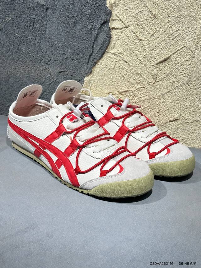 新品上市实拍 DDD Asics Ointsuka Tiger Moage Co DDD 亚瑟士鬼冢虎复古经典跑鞋 DDD 产品从款式颜色造型上体现出追求舒适和