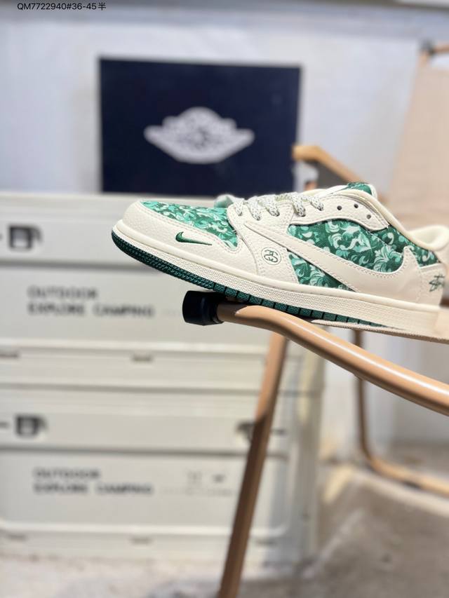 福利特价 公司级头层皮乔丹Air Jordan 1 Low Aj1低帮系列篮球鞋 官方同步配色 原装级产物 DDD #拒绝公底 立体鞋型 细节完美 高清洁度Xs