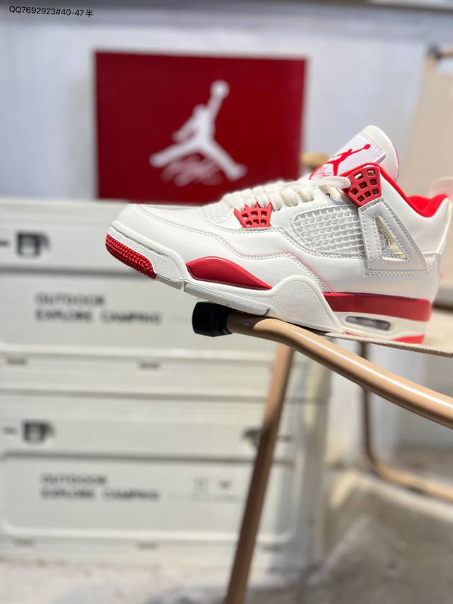 Air Jordan 4 Retro Black Military Blue 迈克尔 乔丹Aj4代中帮复古休闲运动文化篮球鞋Hv0823 Qq7692923#4