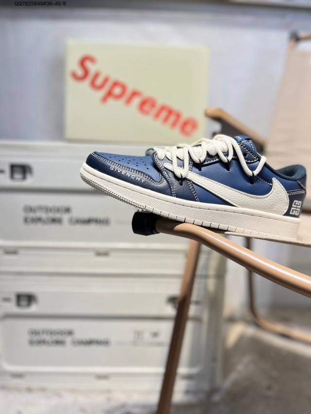 福利特价 公司级头层皮乔丹Air Jordan 1 Low Aj1低帮系列篮球鞋 官方同步配色 原装级产物 DDD #拒绝公底 立体鞋型 细节完美 高清洁度Dm