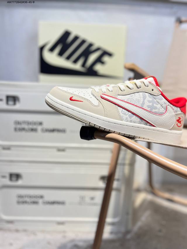 公司级头层皮乔丹Air Jordan 1 Low Aj1低帮系列篮球鞋 官方同步配色 原装级产物 DDD #拒绝公底 立体鞋型 细节完美 高清洁度Nh0601