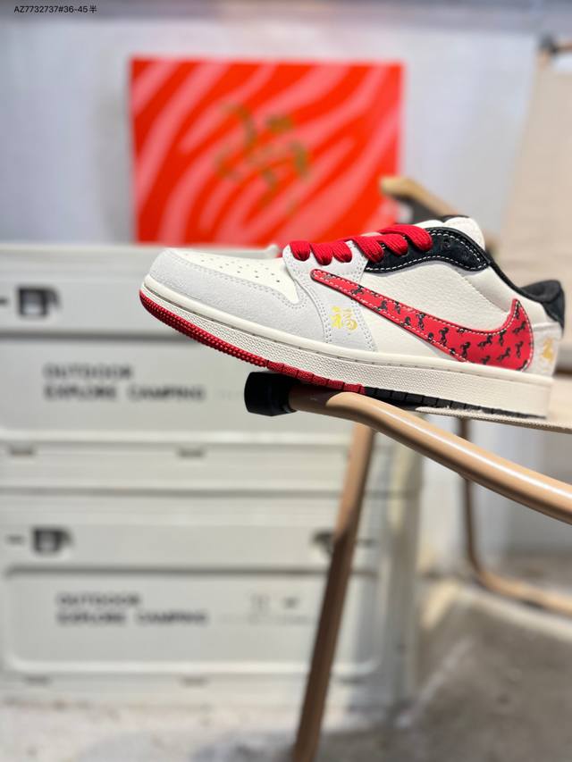 公司级头层皮乔丹Air Jordan 1 Low Aj1低帮系列篮球鞋 官方同步配色 原装级产物 DDD #拒绝公底 立体鞋型 细节完美 高清洁度Sd6868