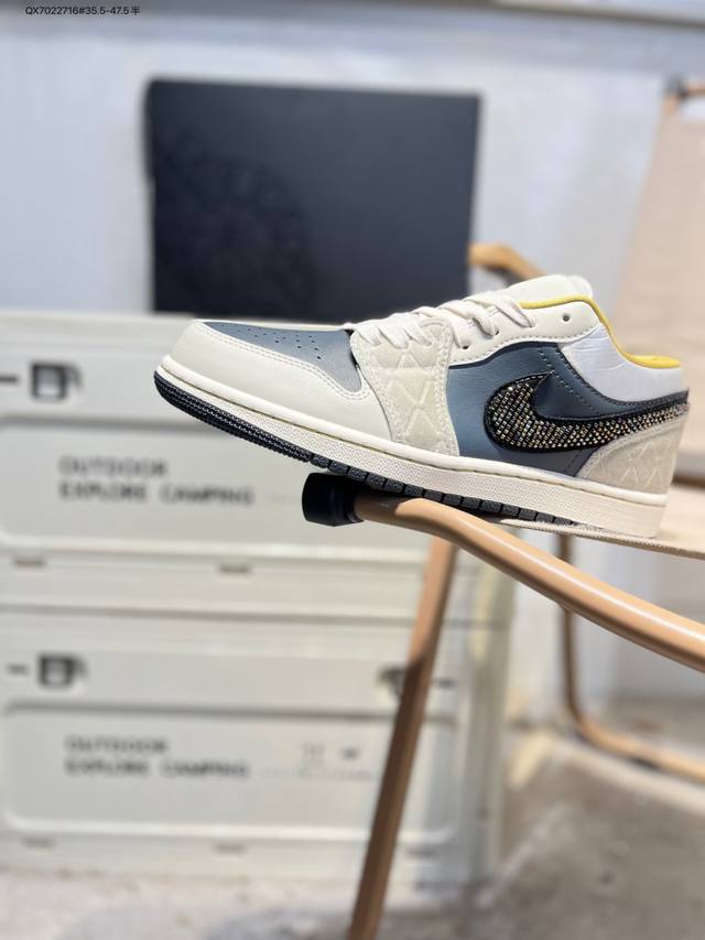 公司级头层皮乔丹Air Jordan 1 Low Aj1低帮系列篮球鞋 官方同步配色 原装级产物 DDD #拒绝公底 立体鞋型 细节完美 高清洁度Dv1762
