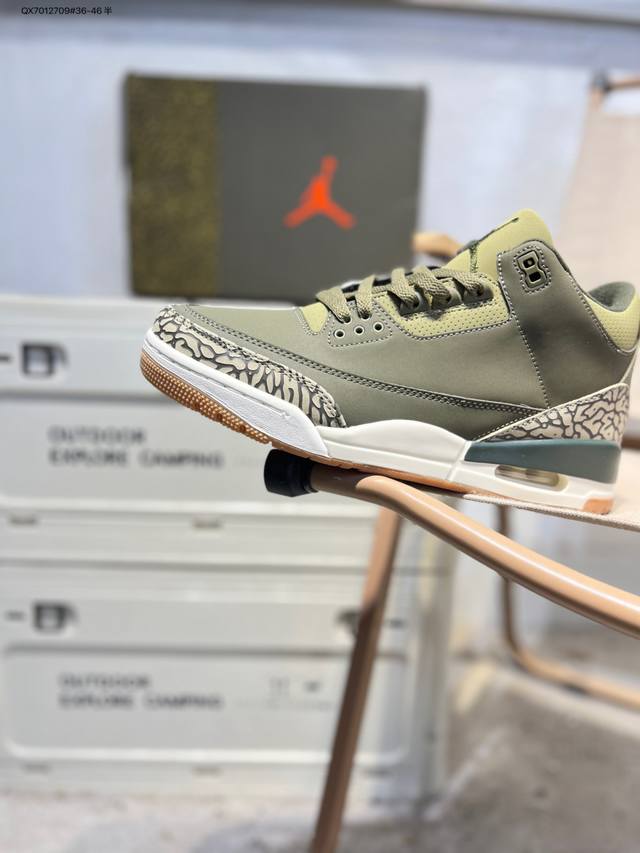 Nike Air Jordan 3 Retro 迈克尔 乔丹Aj3代中帮复古休闲运动文化篮球鞋Dn3707 Qx701 9#36-46半 DDD