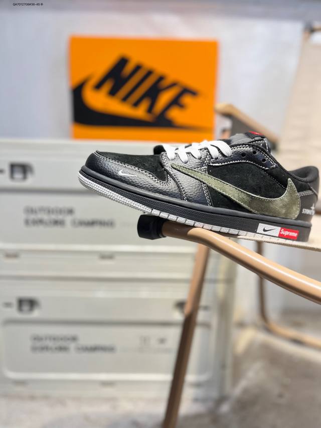 公司级头层皮乔丹Air Jordan 1 Low Aj1低帮系列篮球鞋 官方同步配色 原装级产物 DDD #拒绝公底 立体鞋型 细节完美 高清洁度Xs2025