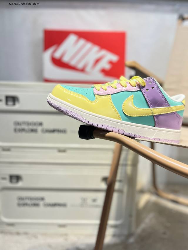 耐克Nike Dunk Low 板鞋Sb系列经典百搭休闲运动板鞋加厚鞋舌的填充，使舒适性大大提升，同时也更方便穿脱中底部分则加入了脚感柔软舒适Zoomair气垫