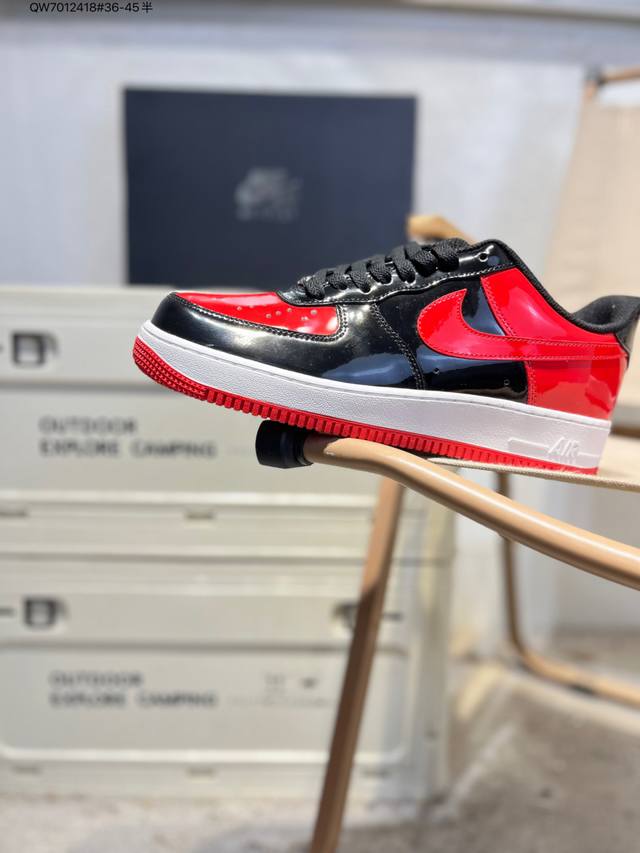 公司级头层皮Nk Air Force 7 Low 空军一号低帮休闲板鞋 #定制皮料 原楦原纸板 纯正空军版型 高清洁度 内置全掌气垫Hv9405 Qw70124