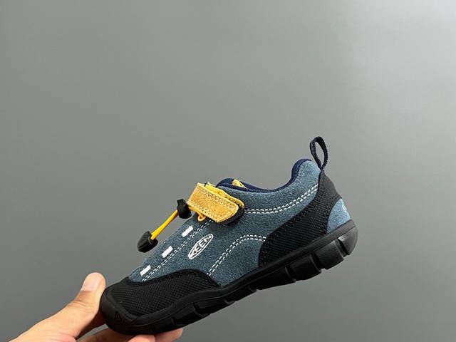 版本 DDD 科恩Keen 户外儿童登山鞋24-37码 DDD 优质麂皮面料，轻微防水魔术贴松紧带设计，穿脱方便橡胶耐磨防滑大底，脚感超赞 DDD