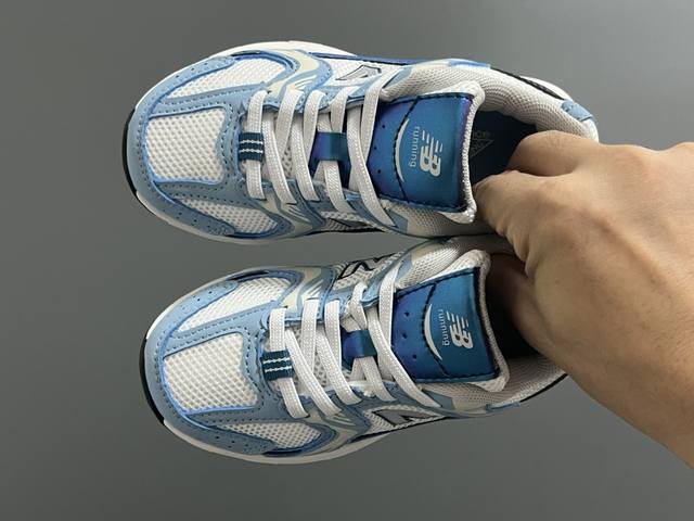 原单版牛B新款530网面儿童松紧带老爹运动鞋 DDD Size：26-37码 DDD 新工厂P新工艺 DDD 经典Nb530老爹款 DDD 松紧带设计钱，穿脱超