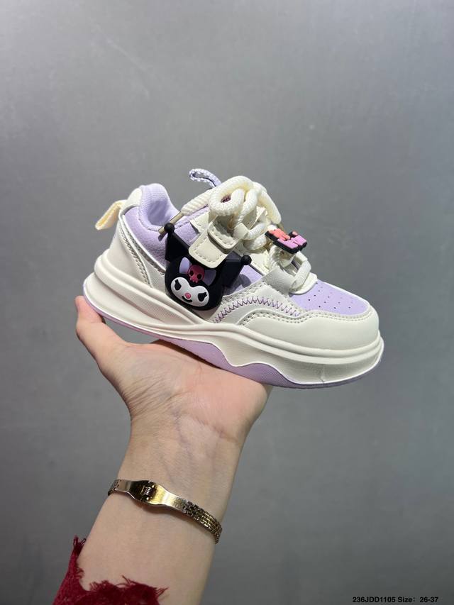 开春福利特价 可退换 DDD 童鞋Sanrio 休闲运动慢跑鞋 DDD 全套原楦原模倾力打造完美版型 DDD 独家原厂航空铝磨具打磨大底 DDD 鞋头坡度极致还