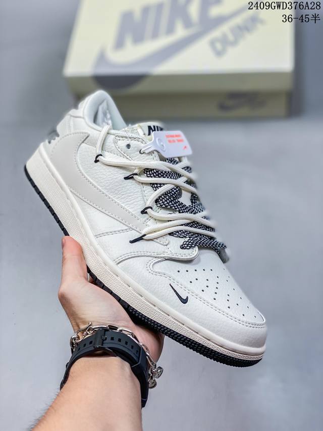 海外爆款限量发售！公司级 Travis Scott X Fragment Design X Jordan Air Jordan 1 Low Og Sp “黑lo