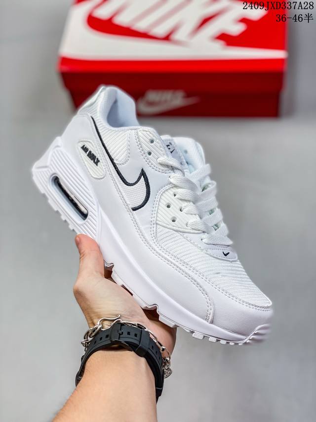 公司级nike Air Max 90初代系列低帮复古气垫百搭休闲运动慢跑鞋 货号:Fb9658-002 尺码:36 36.5 37.5 38 38.5 39 4