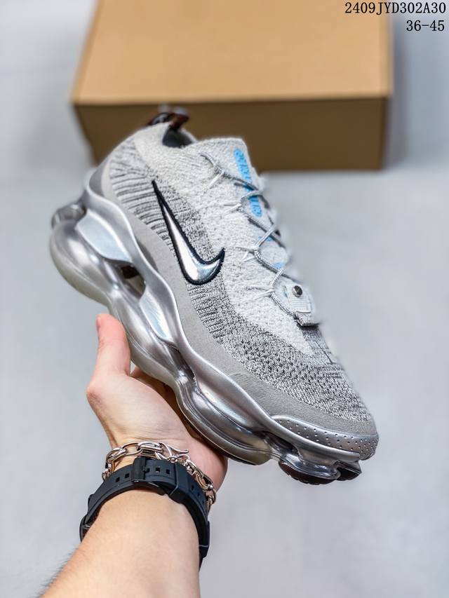 Nike Air Max Scorpion Fk黑紫低帮大气垫跑鞋 Dr0888-001 尺码：36-45 编码：09Jyd302A20