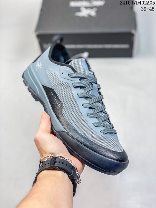 Arcteryx Norvan Ld 3 Gore-Tex 始祖鸟 黑白 防滑耐磨户外功 覆盖防水男子越野跑鞋，适合技术路线单日徒步穿着，Aeriosflgtx