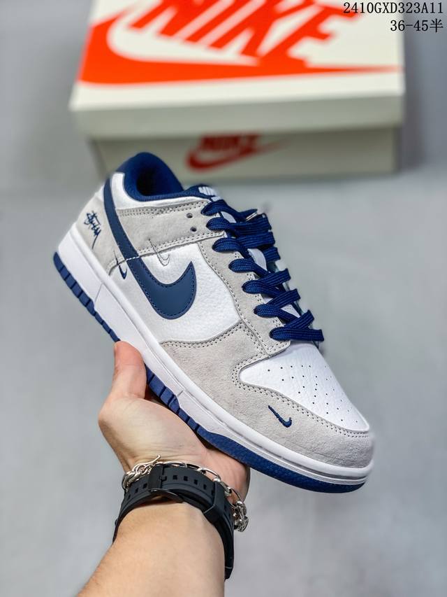 创意定制配色,日本里原宿潮流品牌a Bathing Ape安逸猿bape X Nike Sb Dunk Low Bape 扣篮系列低帮休闲运动滑板板鞋“皮革猿人