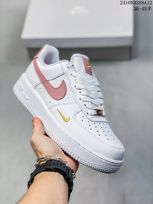 福利特价带半码 耐克nike Air Force 1 Low 空军一号低帮休闲板鞋 打造纯正空军版型#专注外贸渠道 全掌内置蜂窝气垫 #原盒配件 原厂中底钢印、