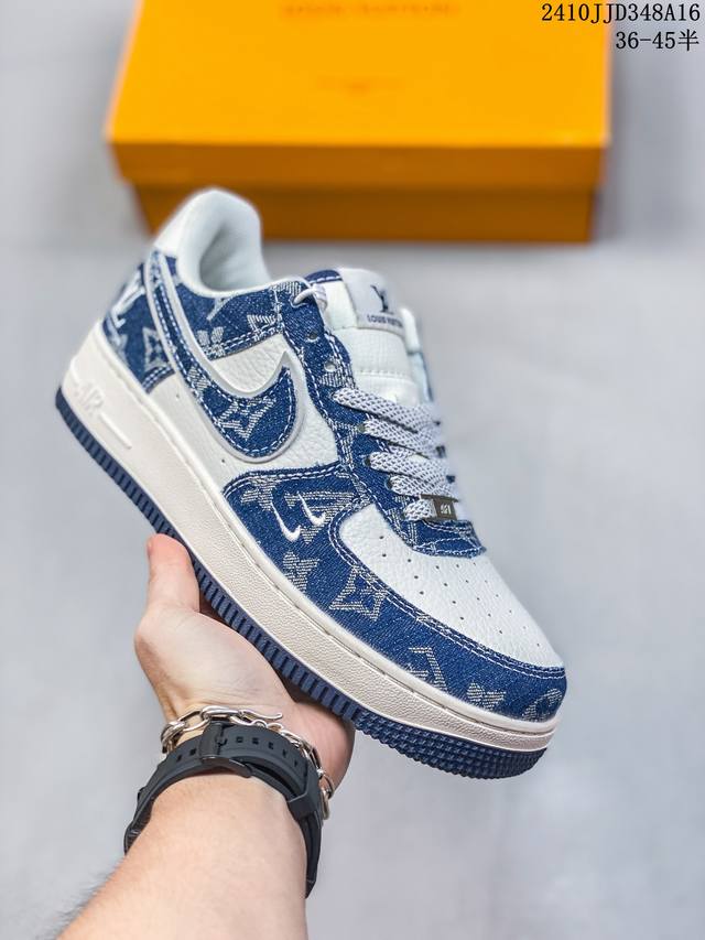 公司级带半码耐克nike Air Force 7 空军一号低帮百搭休闲运动板鞋。柔软、弹性十足的缓震性能和出色的中底设计，横跨复古与现代的外型结合，造就出风靡全