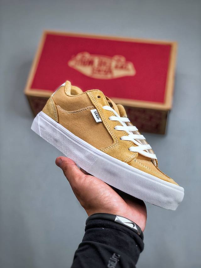 Vans Chukka Push时尚舒适 包裹性防滑 低帮 板鞋 男女同款 Push面包小麦色颜色：Vans Push面包小麦色货号：Vn000Czw4Mg 尺
