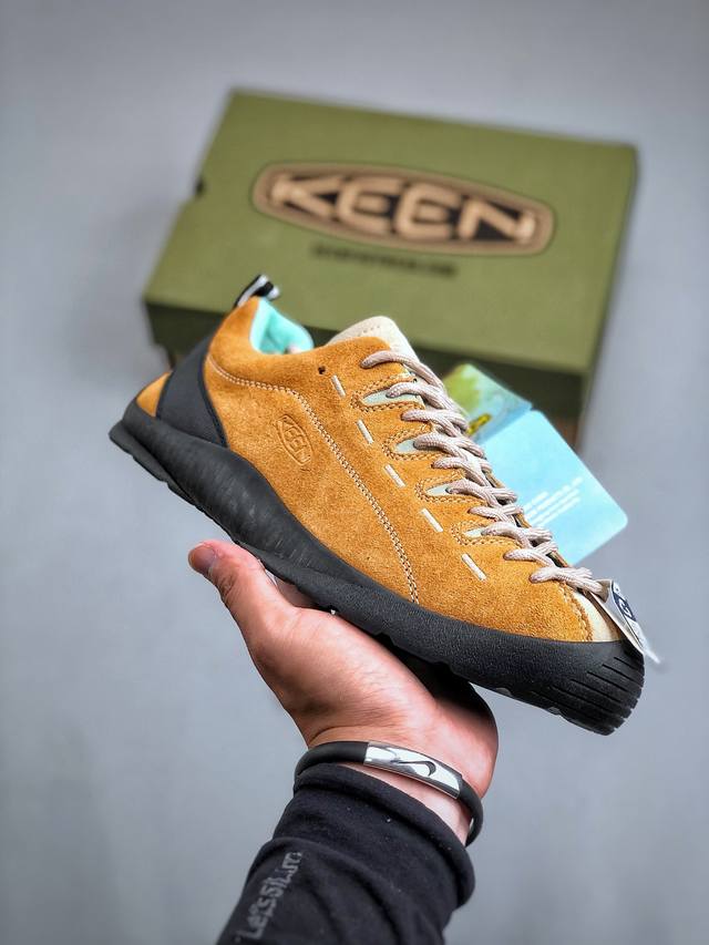 Keen Jasper Suede Sneakers 贾斯珀系列复古低帮户外风露营徒步登山运动训练鞋 尺码：36-45