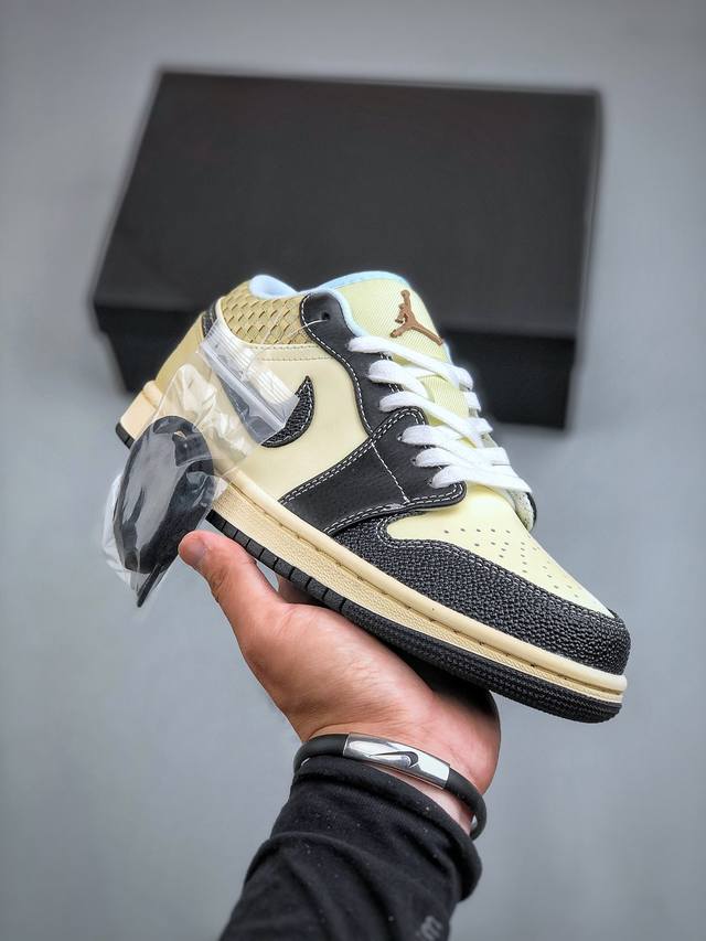 耐克 Nike Air Jordan 1 Retro Low Se Aj1乔丹一代 低帮经典复古文化休闲运动篮球鞋货号: Hq3437 101 尺码: 36-4