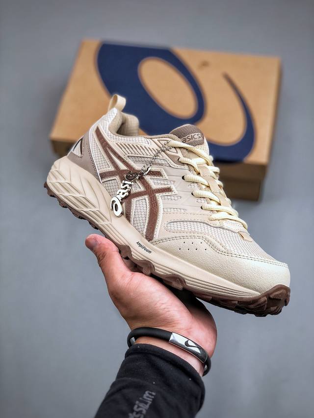 Asics Gel-Sonoma Cn 米棕亚瑟士运动透气专业跑鞋 进口针织透气鞋面 轻量舒适透气材质球鞋性质造型设计简约百搭极具全方位的包裹性和舒适度全掌ge