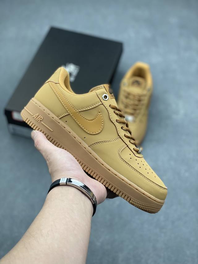 超级福利 核心特价 长期补货 真标耐克nike Air Force 1 Low '07 配色低帮空军一号休闲板鞋 定制头成皮料原楦原纸板 水晶双色大底内置全掌气