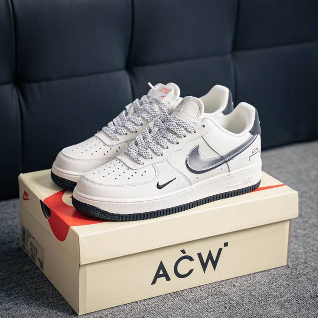 Air Force 1 Low 原装级别 原楦头原纸板 打造纯正空军版型专注外贸渠道 全掌内置蜂窝气垫 原盒配件 原厂中底钢印、拉帮完美 货号：Ac 63983