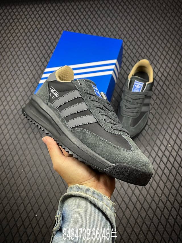 公司级阿迪达斯adidas Sl 72 Rtn三叶草复古休闲跑步鞋休闲运动鞋 货号:Ih7988 尺码:36 36.5 37 38 38.5 39 40 40.