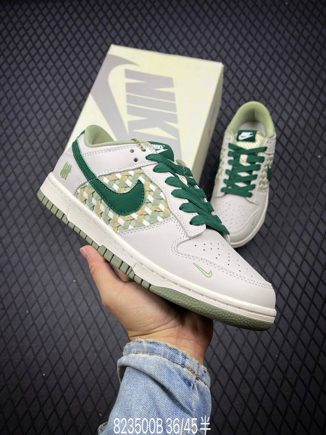 Nk Sb Dunk Low 古驰联名-米白深灰勾 周年高端定制 低帮休闲板鞋 Dq1098-383 #定制鞋盒 大厂纯原品质出货 超高清洁度 皮料切割干净无任
