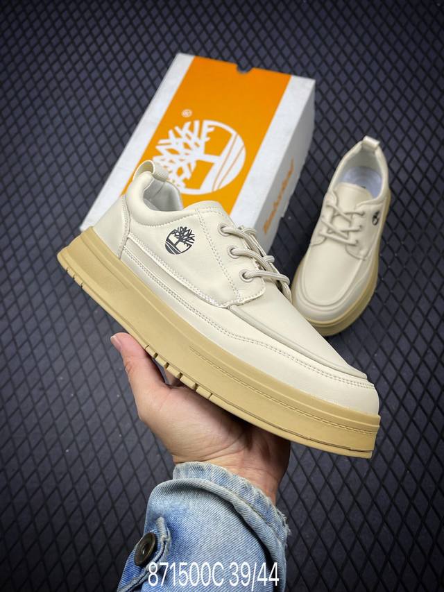 Timberland 天伯伦 添柏岚经典款 24Ss新款低帮 经典再造 全新升级 广东大厂品质 原盒原包装 面料采用意大利顶级磨砂牛皮 搭配防臭防腐真皮乳胶鞋垫