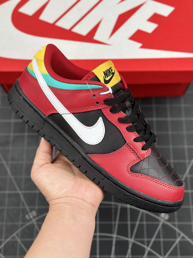 核心私 公司级耐克w Nike Sb Dunk Low Lx 扣篮系列 复古低帮休闲运动滑板板鞋 采用脚感柔软舒适zoomair气垫 有效吸收滑板等极限运动在落