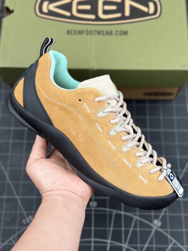 核心私 美国人气户外品牌-科恩keen Jasper Rocks Sp贾斯珀都市系列复古低帮系带户外风露营徒步登山运动训练鞋 原楦型开发纸版#采用固色翻毛皮鞋面