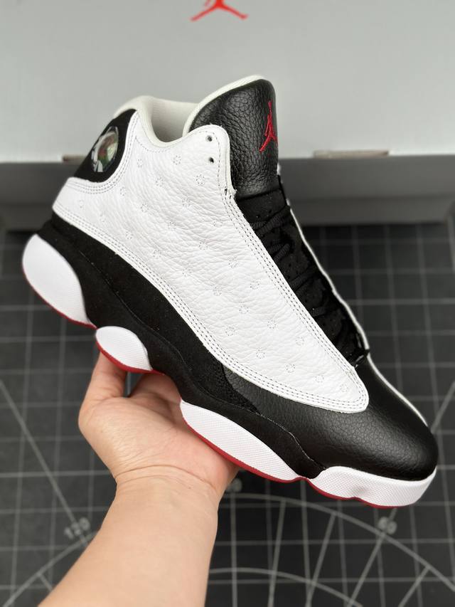 核心私 公司级air Jordan 13 Retro 耐克迈克尔 乔丹aj13代复古中帮文化休闲运动篮球鞋 原厂档案开模大底 共3层贴合工艺 三层中间加入海玻璃