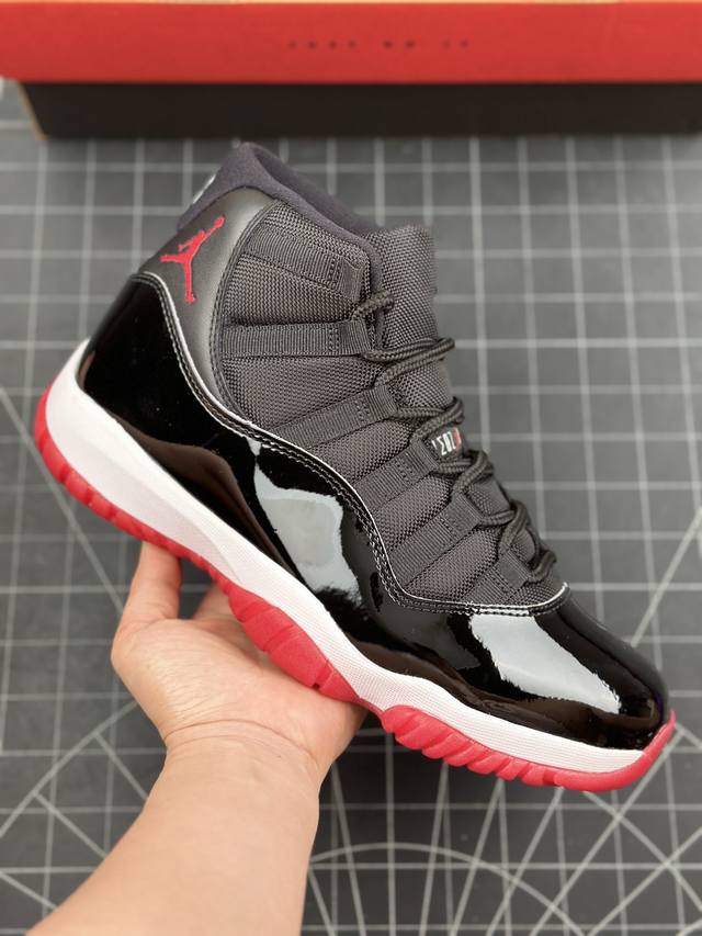 核心私 公司级air Jordan 11 Retro 耐克迈克尔 乔丹aj11代复古中帮文化休闲运动篮球鞋 原厂档案开模大底 共3层贴合工艺 三层中间加入海玻璃