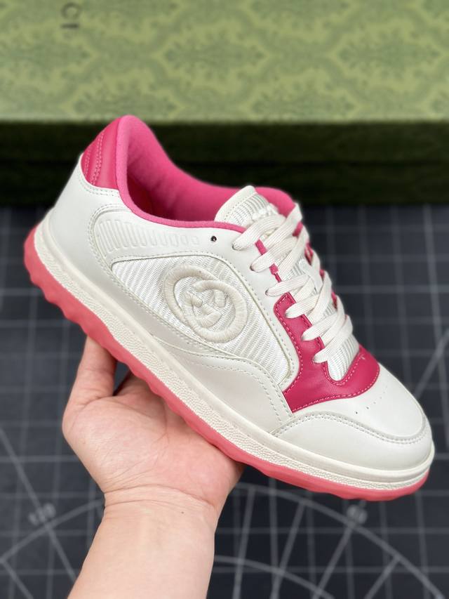 核心私 性价比版本 Gucci2024早春古驰g家 最新爆款mac80 运动鞋 情侣款 休闲 复古 做旧 脏脏鞋 小脏鞋 小白鞋 原版购入开发 做货 古驰mac