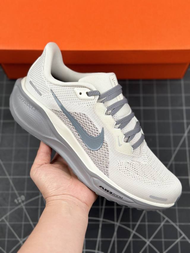 核心私 Nike Air Zoom Pegasus 41 耐克登月41代网面透气轻便耐磨跑鞋 #鞋面采用网布、织物、橡塑材料等多种材料拼接，出色支撑效果，缔造稳