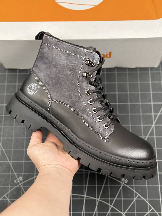 核心私 新货#Timberland添柏岚 天伯伦户外高帮休闲马丁靴系列 #广东大厂品质 原盒原包装 #24Ss新款包头鞋底款式设计 时尚潮流搭配 面料采用意大利