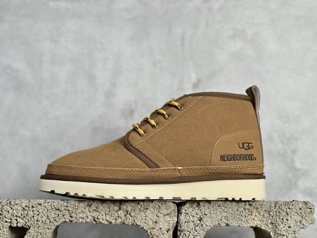 Nbhd Neumel X Ugg Neumel 绒面短筒 户外保暖雪地男靴 与日本街头服饰品牌neighborhood合作 为我们永恒的neumel Boot
