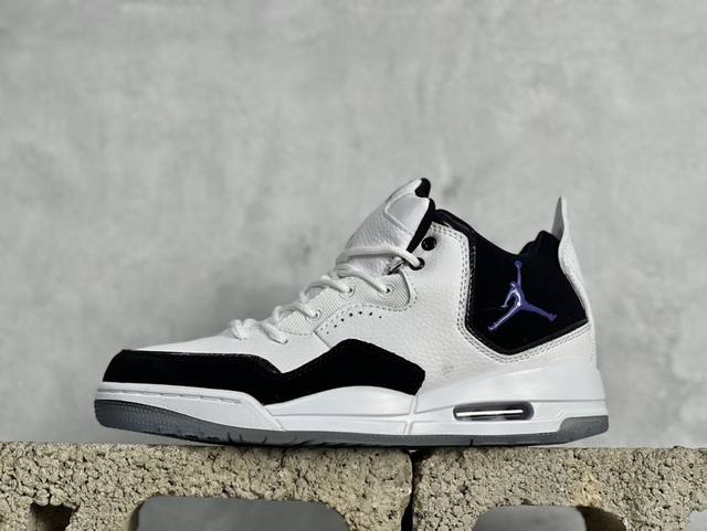 性价比 Air Jordan Courtside Aj23 简版中帮复古休闲运动文化篮球鞋 市面唯一纯原批次 全套原纸板楦头开发 原厂大底磨具加持立体防滑纹理