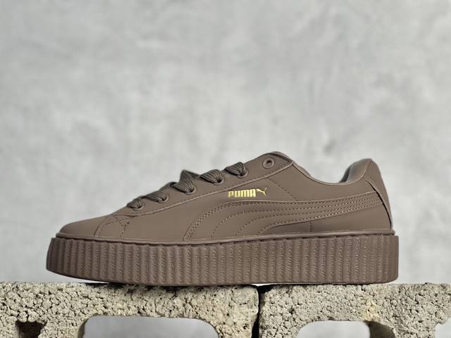Fenty X Puma Creeper Phatty 彪马舒适简约耐磨透气低帮休闲板鞋 399865-01 尺码：36 37 37.5 38 38.5 39
