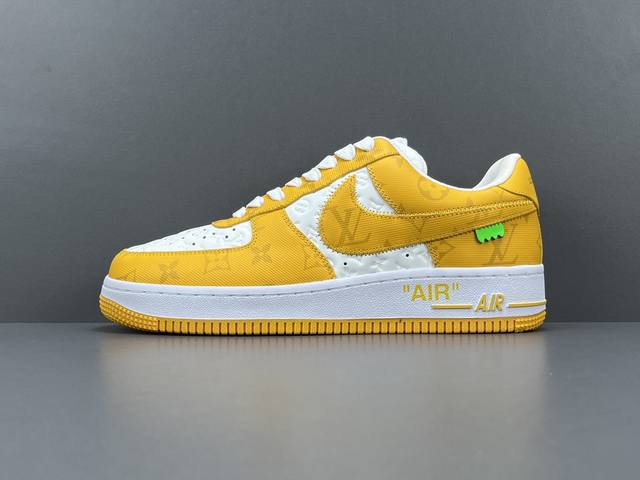 渠道优势，。 东莞版：空军联名 Lv联名 Louls Vultton X Nike Air Force 1 Low 低帮休闲鞋 男女同款 尺码：38-46