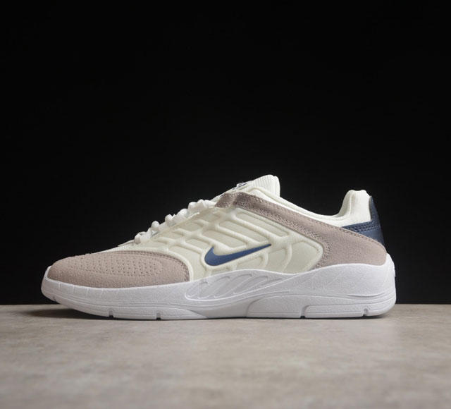 Nike Sb Vertebrae 网布织物皮革绒面革 圆头舒适 减震防滑 低帮 生活休闲鞋 男女同款 货号：Fd469 01 尺码：40 40.5 41 42