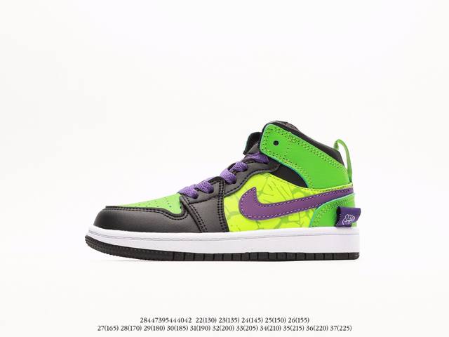 童鞋 乔丹Air Jordan Retro AJ 乔丹运动复古文化休闲童鞋高帮运动篮球鞋注意：图下方显示为实际脚长，单位毫米[手工测量，可能存在5毫米左右的误差