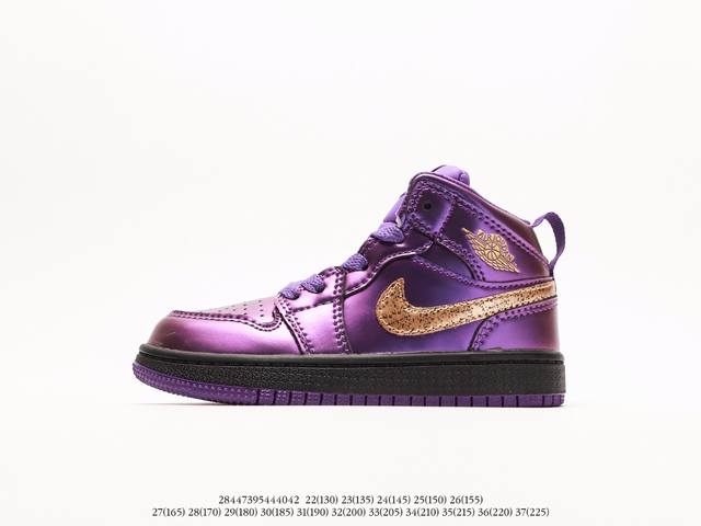 童鞋 乔丹Air Jordan Retro AJ 乔丹运动复古文化休闲童鞋高帮运动篮球鞋注意：图下方显示为实际脚长，单位毫米[手工测量，可能存在5毫米左右的误差